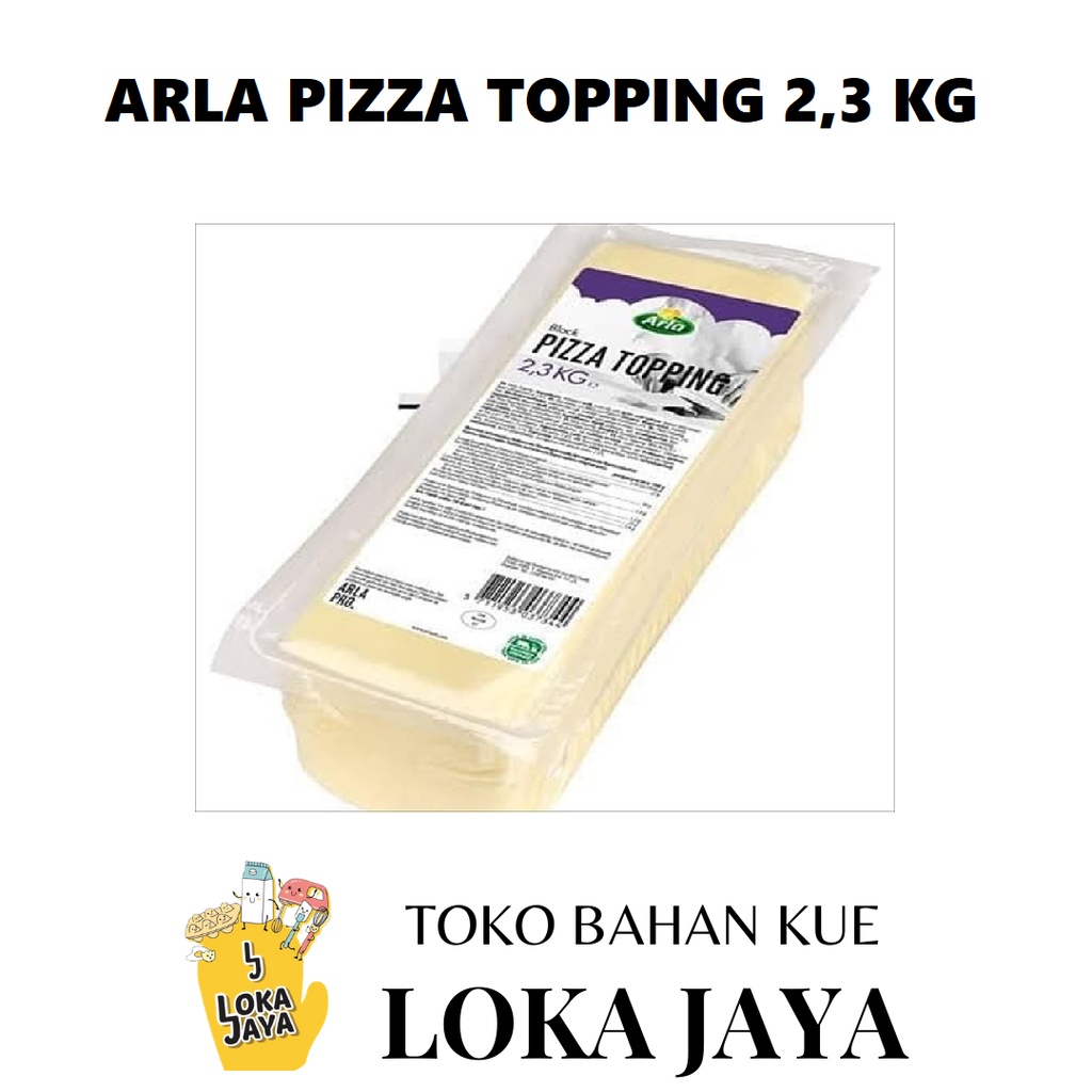 

ARLA TOPPING PIZZA MOZARELLA 2,3 KG (ONLY GRAB INSTANT EXPRESS)