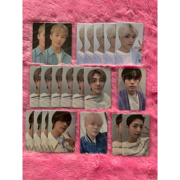 PHOTOCARD PC NCT DREAM GLITCH MODE BENEFIT SMTOWNANDSTORE JAEMIN HAECHAN JISUNG CHENLE RENJUN