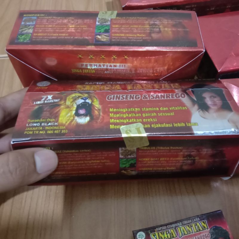 kapsul singa jantan original