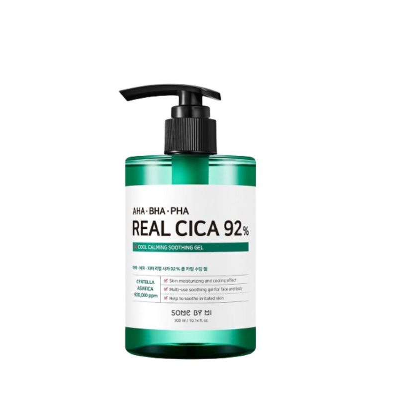 SOME BY MI AHA BHA PHA Real Cica 92% Cool Calming Soothing Gel - 300ml