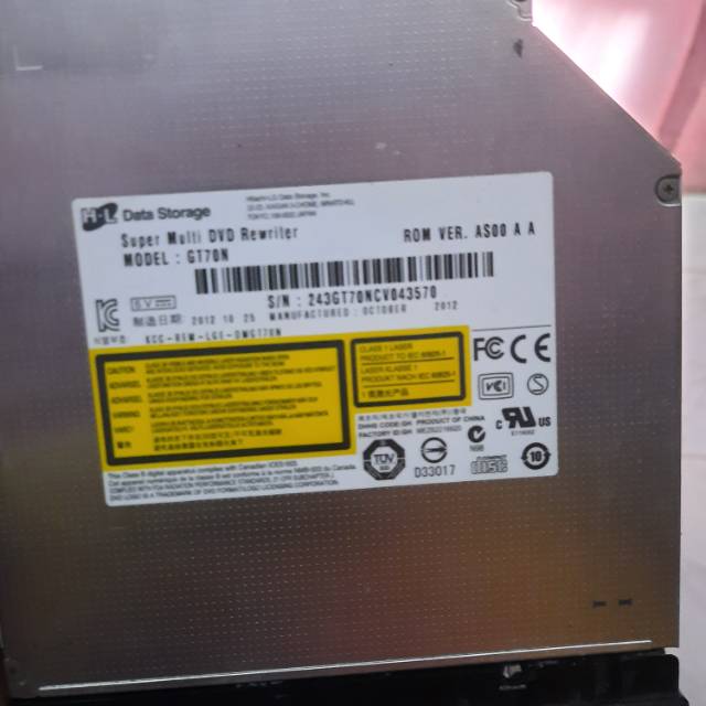 DVD ROM LAPTOP ASUS A45VD