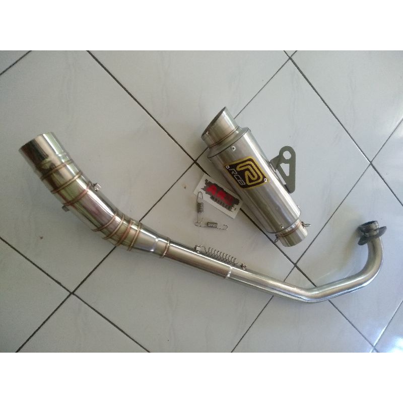 knalpot racing RCB untuk motor jupiter MX old jupiter MX new