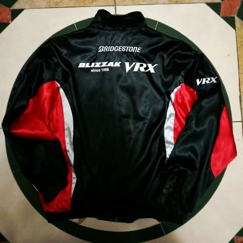 JAKET BOMBER BRIDGESTONE BLIZZAK VRX & JAKET VTG MIZUNO SUPERSTAR