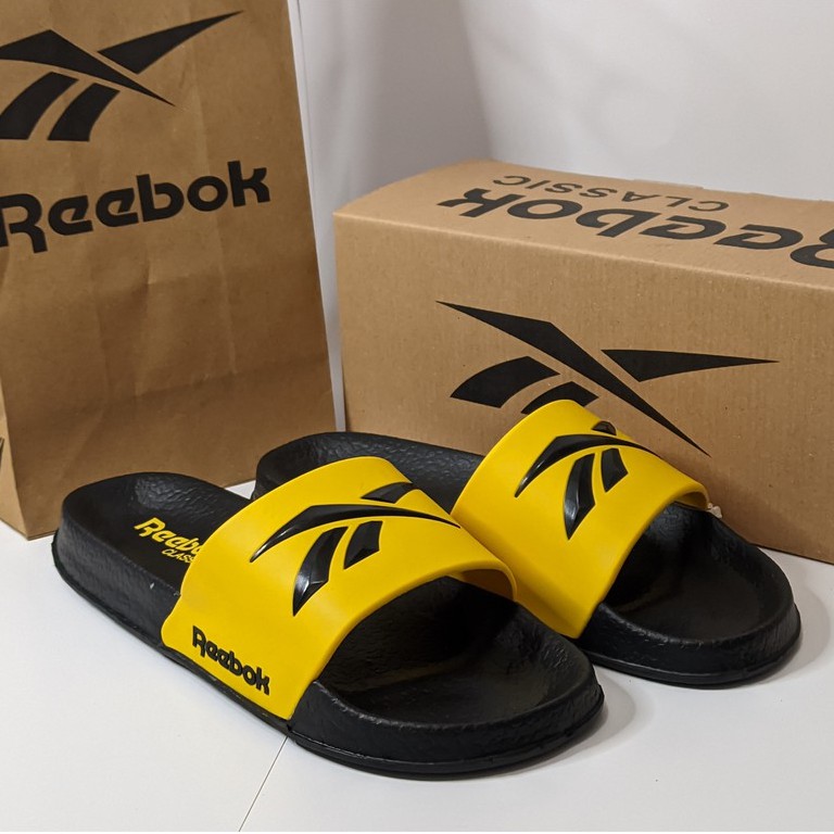 SANDAL Pria Reebok Sendal Slop Grade ORI