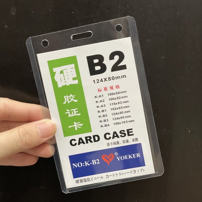 

Bagus Card Case Bening B2 12,4 X 8 Cm Isi 20 Pcs Bergaransi