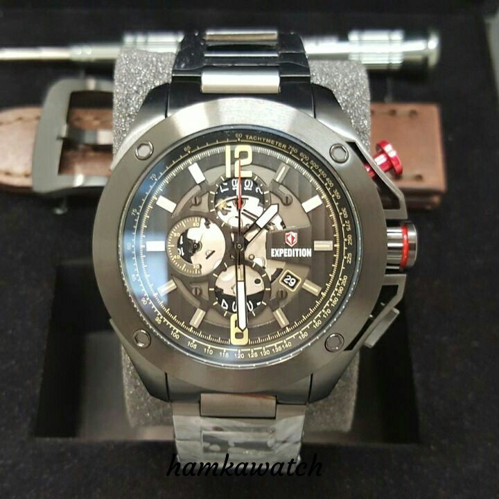 jam tangan / Watch_Id pria expedition original e6697 gun black