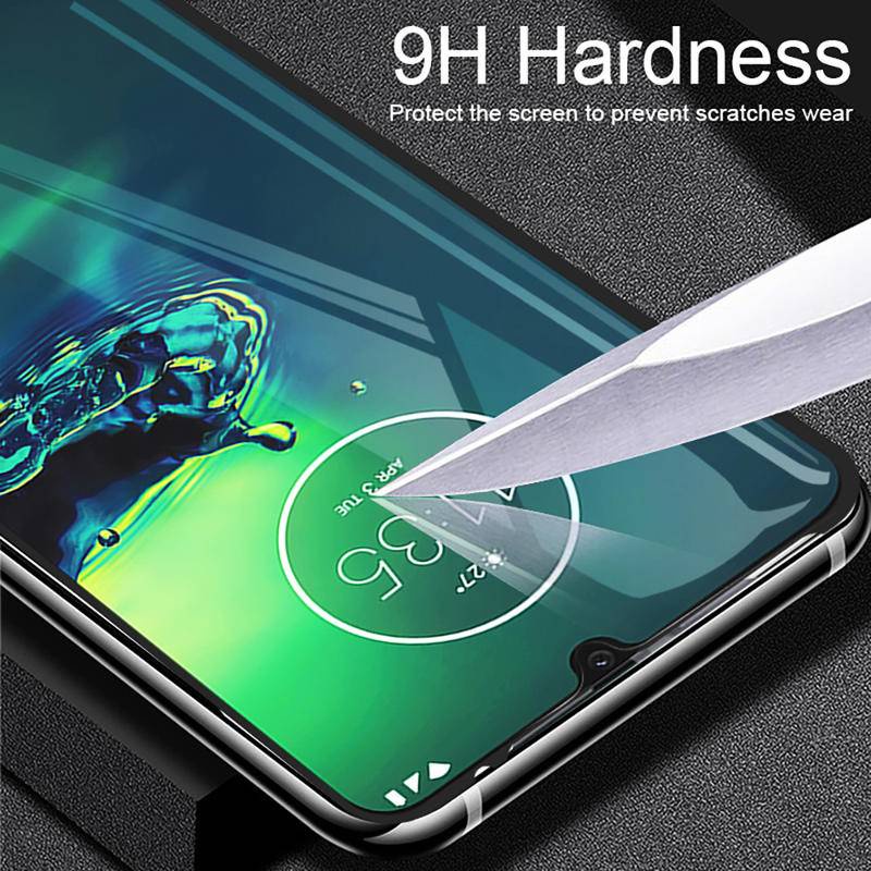 Pelindung Layar Tempered Glass Untuk Motorola Moto E 5 6 6i 7 7i Power 4G Play Plus DGE X30 5G E 20 30 40 4G 6S 2020