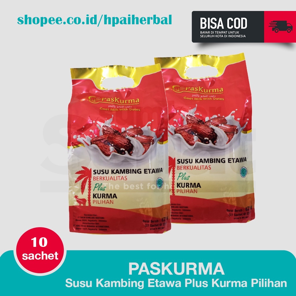 

Susu Kambing Etawa Plus Kurma Premium - Paskurma Ettagoat