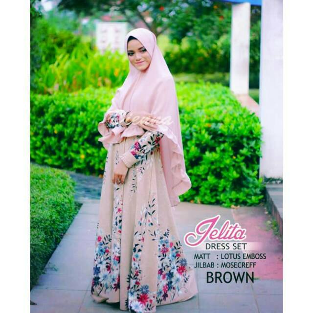GAMIS DIENNA / GAMIS LEBARAN / GAMIS MUSLIMAH / GAMIS SYARI / GAMIS / nazumi