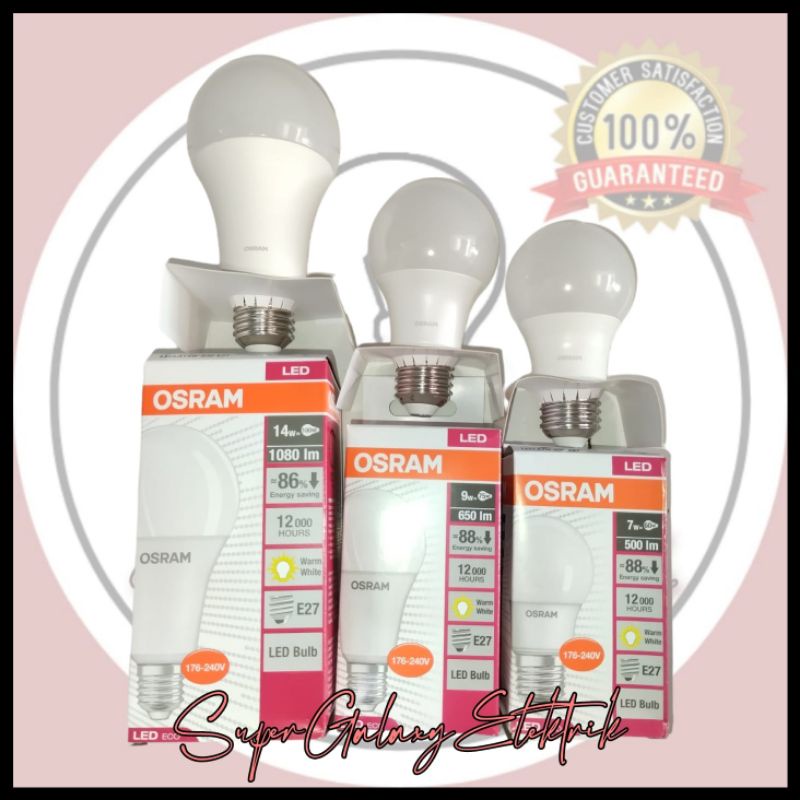 Lampu Led Osram Warm White/Lampu Led Bohlam Osram Kuning(Warm White)