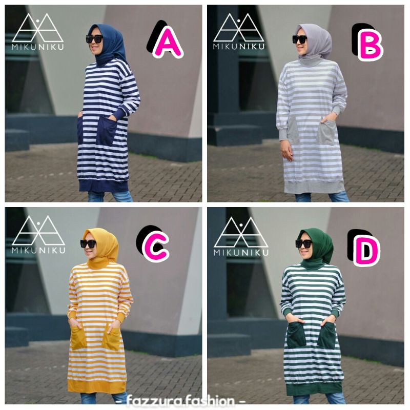 Bae Tunik Kaos by Mikuniku