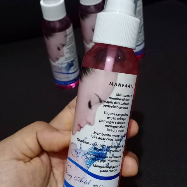 Hand Sanitizer Kangen Water pH 2,5 Tanpa Alkohol