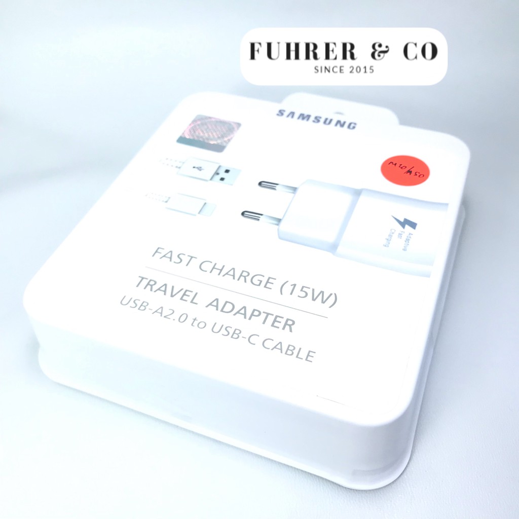 Charger Samsung Galaxy M20 A20 A30 A50 Fast Charging Original