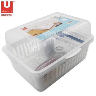 UNISOH RAK PIRING MANGKOK PLASTIK UKURAN BESAR | Shopee