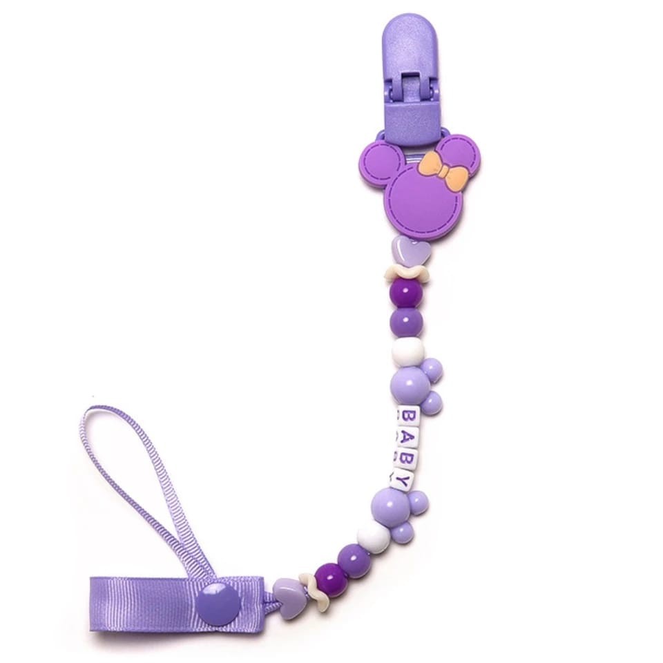 gantungan empeng gantungan dot pacifier holder karakter