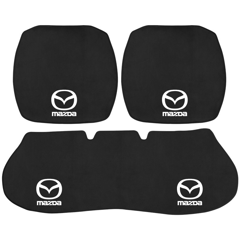 Car Seat Cushion Universal Fit Most Cars Auto Seat Cover Interior Accessories Car Seat Protector Mat For Mazda CX5 Mazda 3 2 6 5 CX3 RX8 BT50 323 CX8 CX30 RX7 626 CX7 NX5 CX9