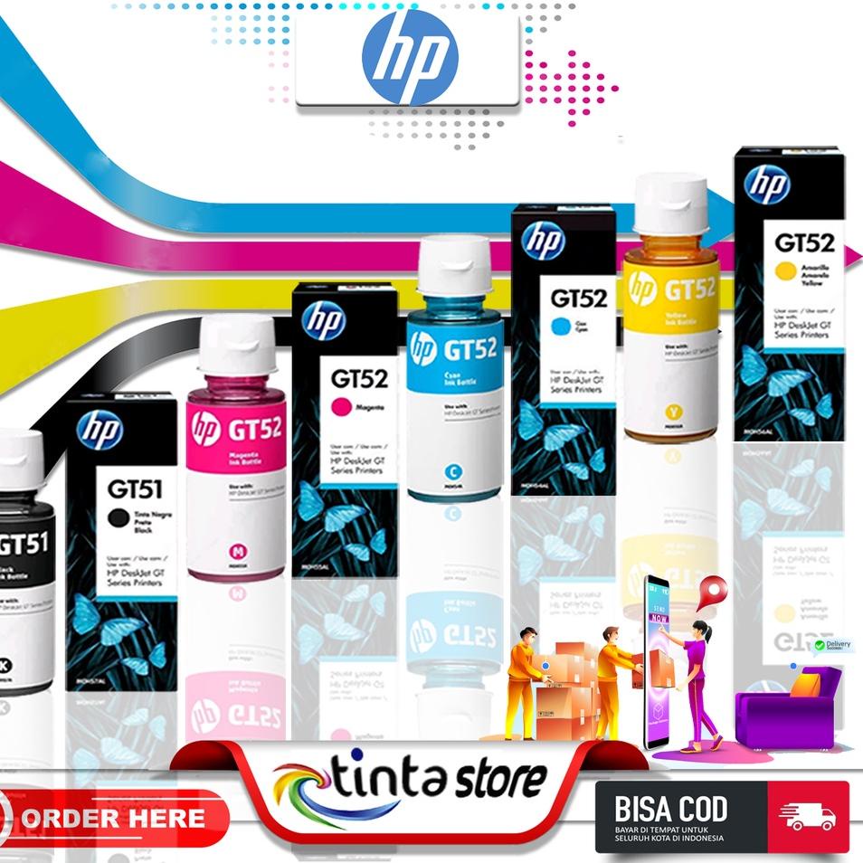Terbaik.. Tinta printer HP GT-51 GT-52 ink 115 310 315 410Tinta printer HP GT-51 GT-52 ink 115 310 3