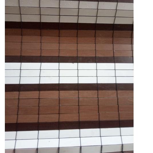 Wow Murah Meriah.. kerey tirai gulung bahan plastik PVC