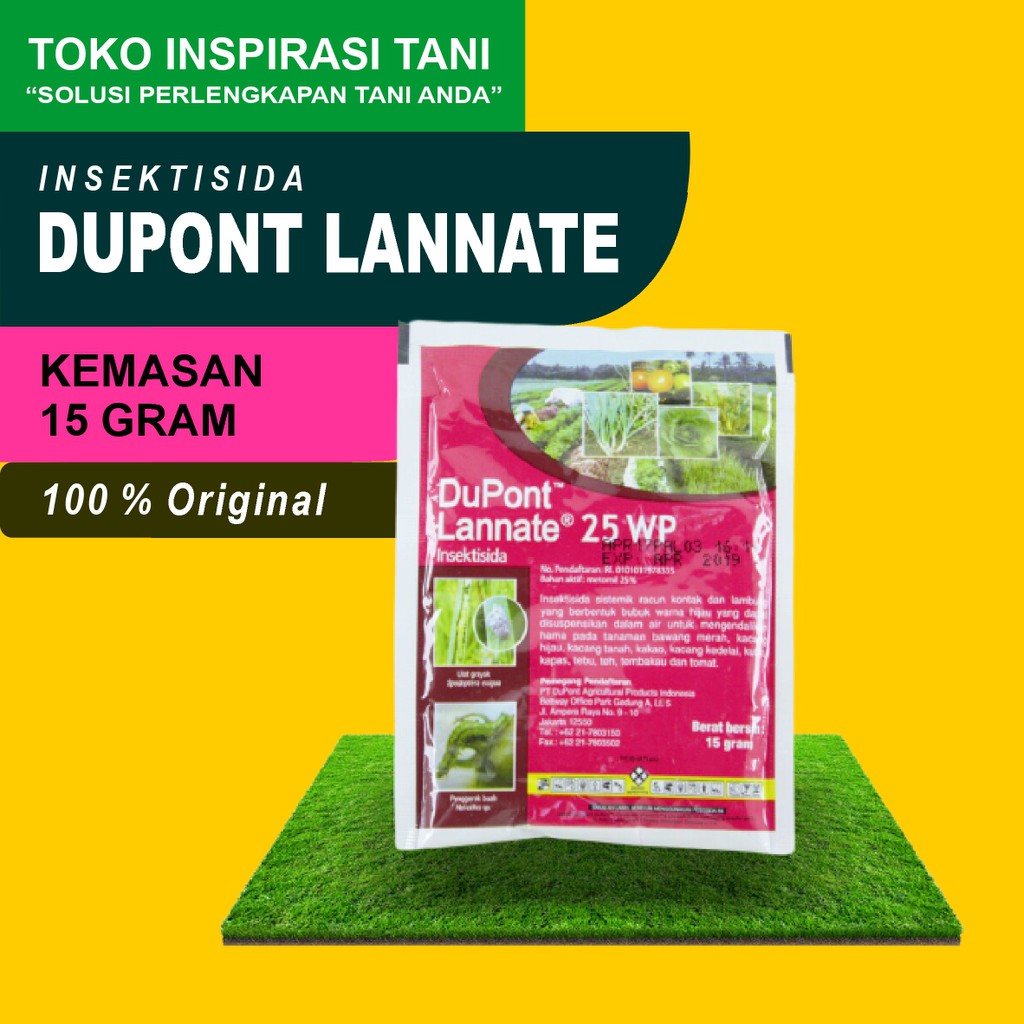 Jual Dupont Lannate Wp Insektisida Racun Kontak Pembasmi Hama Gram Insektisida Dupont