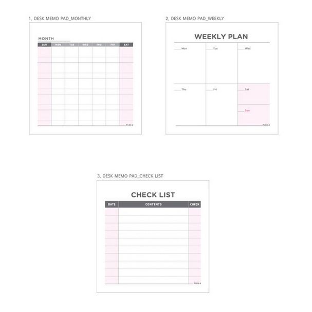 

Grosir Memo Checklist Weekly Planner Monthly Planner Elegan