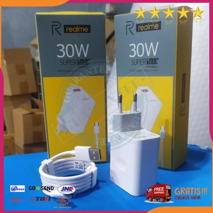 Acc Hp Charger Realme 6 7 Pro Narzo X3 Super Zoom Original 30W