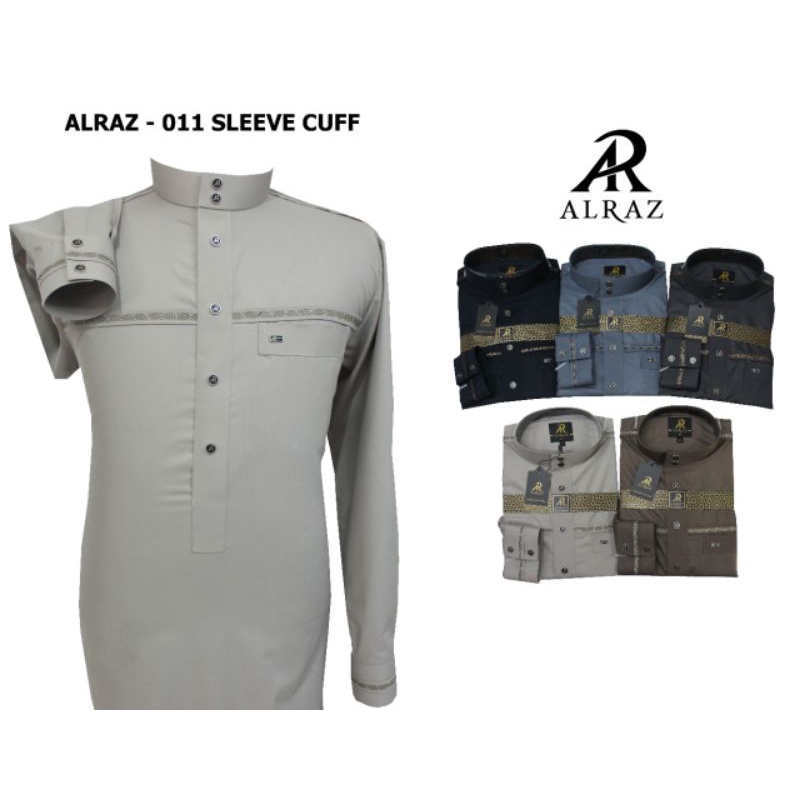 Jubah Alraz Fancy Manset - Temboro