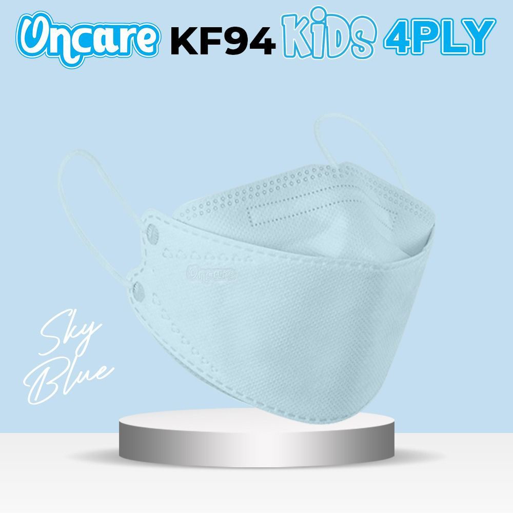 masker kf94 oncare anak-anak 4ply / masker anak 10pcs