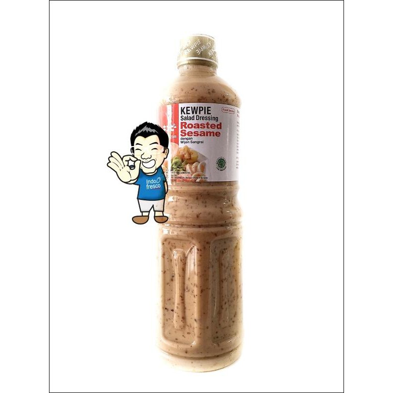 

KEWPIE SALAD DRESSING ROASTES SESAME SAUCE 1KG- SAUS SALAD