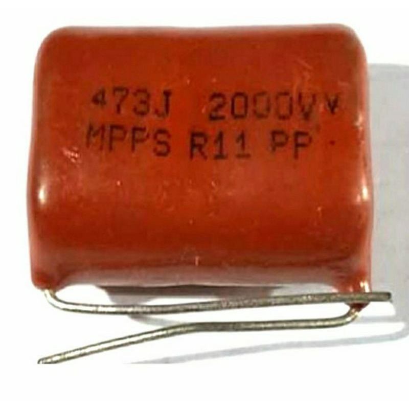 Milar 473 2000v Capasitor Kapasitor Nonpolar 47nf Elco 473j