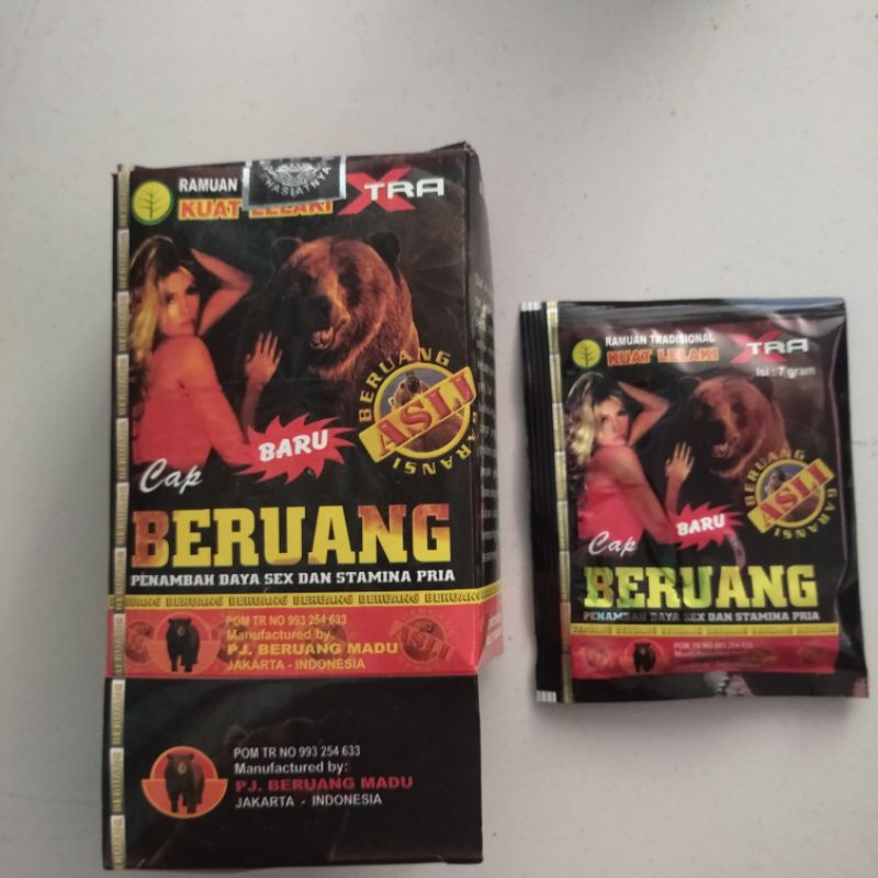 

Beruangjamu serbuk
