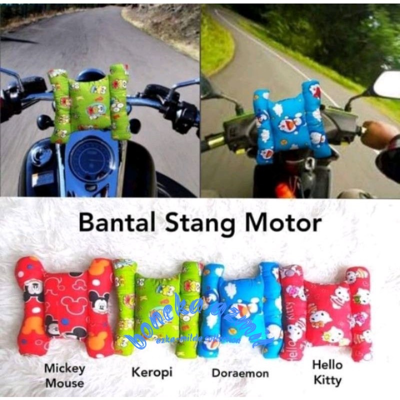 Bantal stang motor/bantal pelindung anak