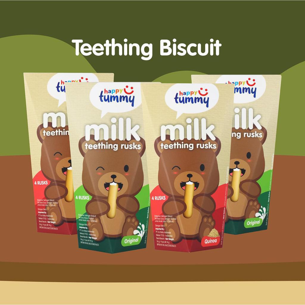 HAPPY TUMMY TEETHING BISCUIT ORIGINAL &amp; QUINOA