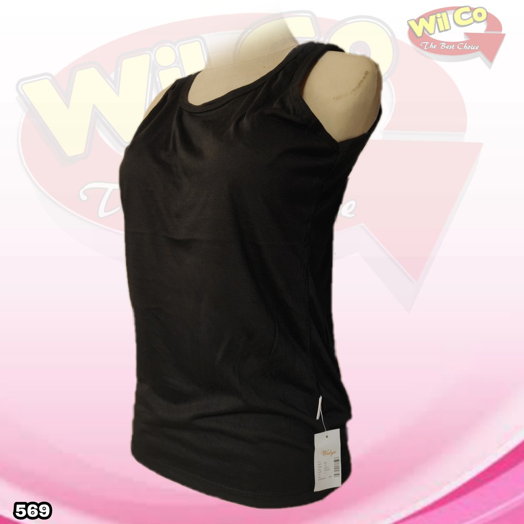 K569 - TANKTOP/KAMISOL ATASAN PAKAIAN DALAM WANITA WIDYA TALI LEBAR ALL SIZE