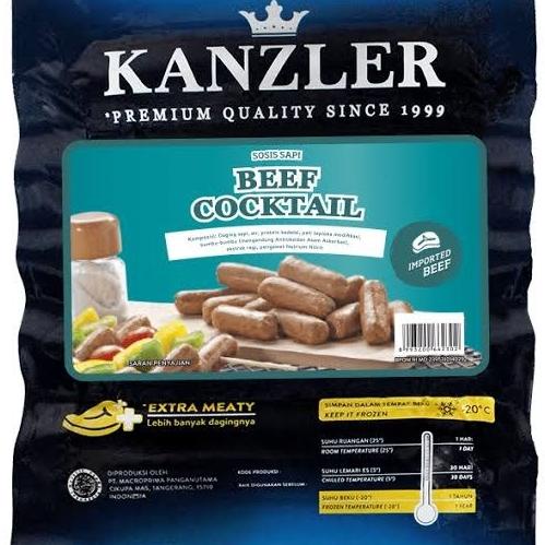 

windytriastuti13 kanzler beef cocktail 500 gram sosis sapi TERLARIS TERPERCAYA ORIGINAL