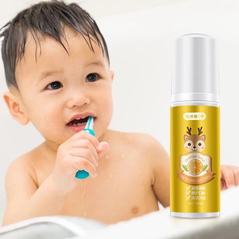 PASTA GIGI ODOL ANAK BUSA UNTUK SIKAT GIGI BENTUK U / TOOTHPASTE FOR CHILDREN JRW0109