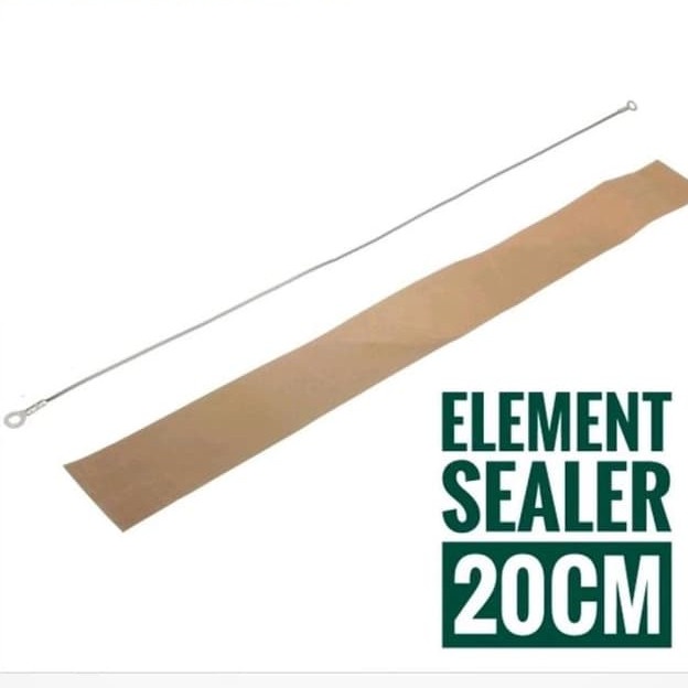 ELEMEN PRES PLASTIK ELEMEN SEALER KAWAT PRES 20 IMPULSE PLASTIK MESIN PRES MAKANAN MURAH PRES MURAH