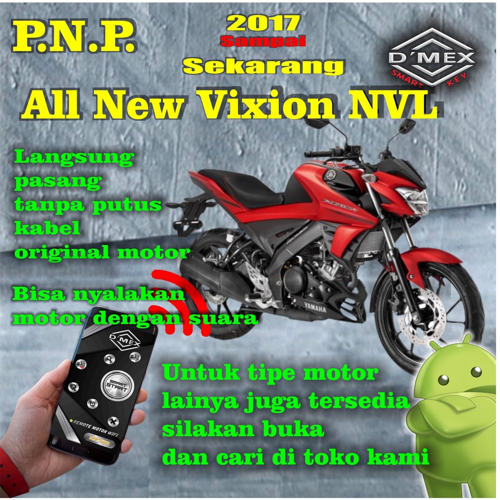 WIFI DMEX REMOT MOTOR All New Vixion NVL2017-sekarang