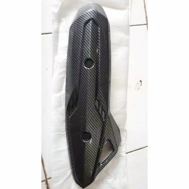 TAMENG KNALPOT CARBON COVER KNALPOT CARBON IMPORT VARIO 125 VARIO 150 PNP