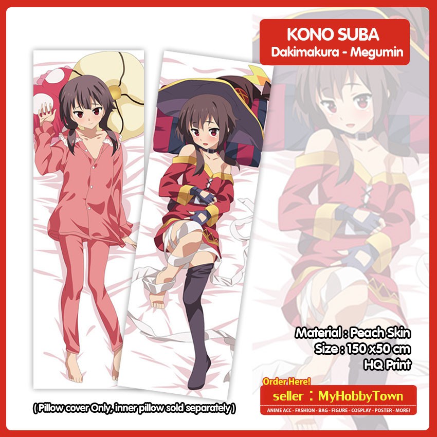 Sarung Bantal Anime Dakimakura Kono Suba - Megumin