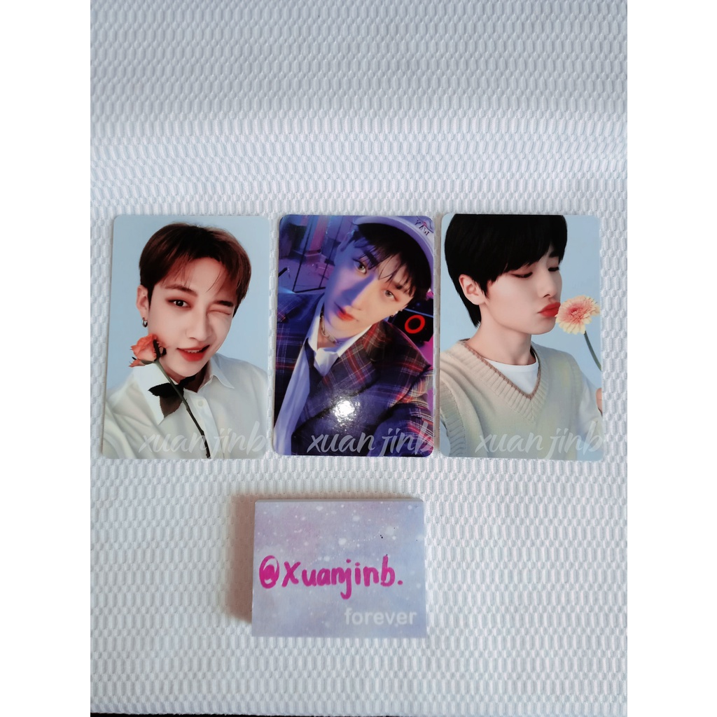 OFFICIAL PHOTOCARD SKZ STRAY KIDS PC POCA NACI NACIFIC ROUND10 R10 BANGCHAN I.N CHRISTMAS EVEL UNGU 