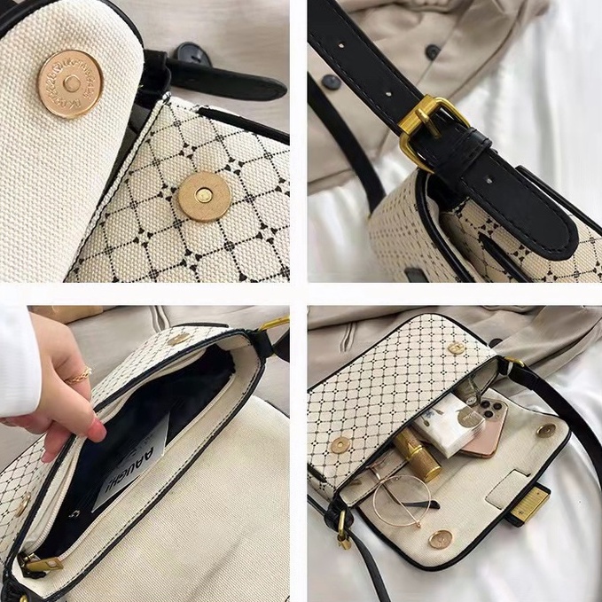 SALE ! shoulder bag wanita tas selempang wanita tas wanita kekinian tas wanita branded tas wanita terbaru tas wanita import tas bahu wanita tas wanita premium tas kanvas wanita COD tas wanita murah tas wanita murah