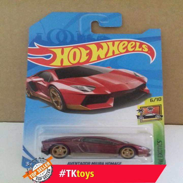 hot wheels lamborghini aventador miura homage super treasure hunt