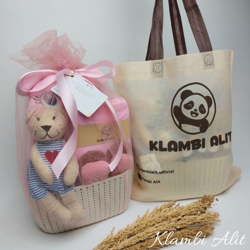 Klambi Alit Hampers Bayi Keranjang / Kado Bayi / Kado Lahiran / Hampers Rotan