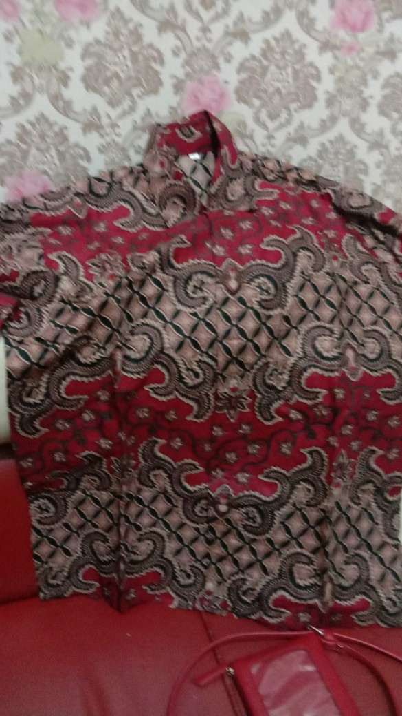 Kemeja Batik Pria Lengan Panjang Size M L Xl Xxl Katun Batik Premium Seragam Kantor Seragam Batik
