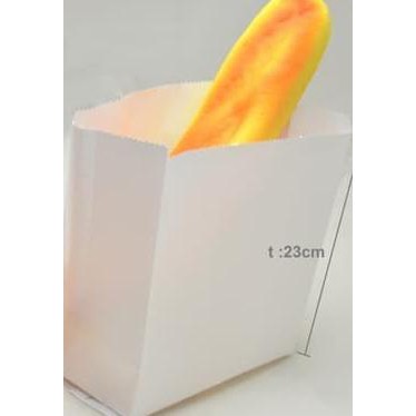 

Februari Maniss Paperbag Flat Kantong Kertas Putih 16X8X23 (L) Gorengan Ayam Chicken Kode 329