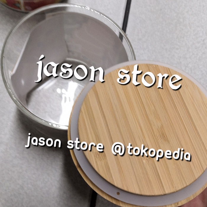 Promo Toples Kaca Formia Tutup Kayu 1,2 Liter/Candy Jar Formia/Toples Formia Murah
