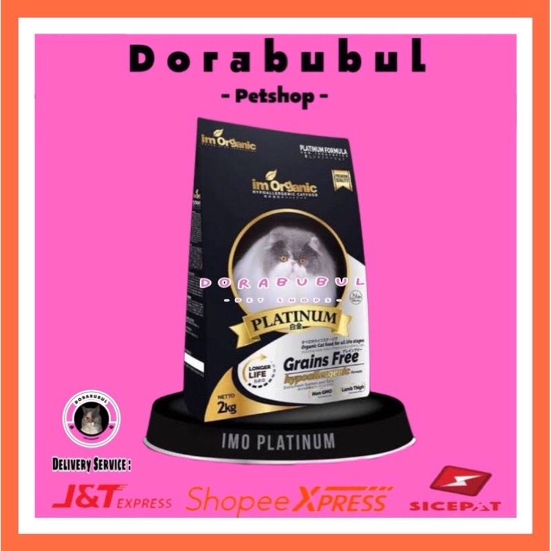 Dorabubul I'm Organic Platinum Grain Free / ImO Platinum Grain Free / Makanan Kucing Im Organic / Re