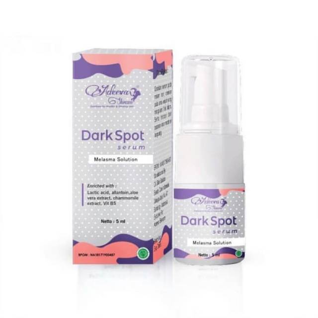 Dark Spot Serum Adeeva Skincare Menyamarkan Flek Hitam