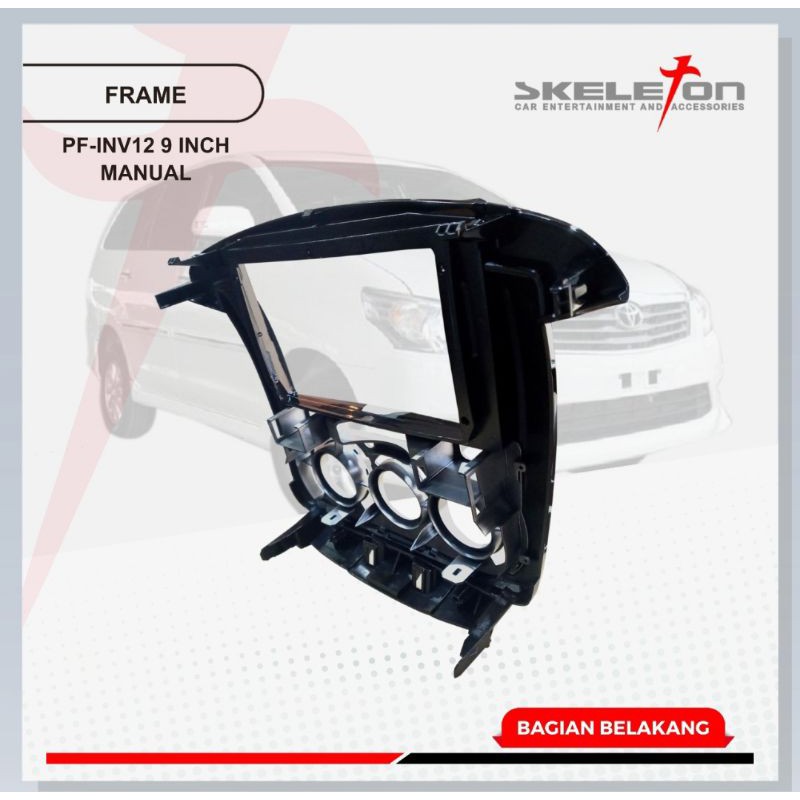 FRAME HEAD UNIT ANDROID 9 INCH INOVA 2012UP MANUAL SKT- PFINV12-9 INCH