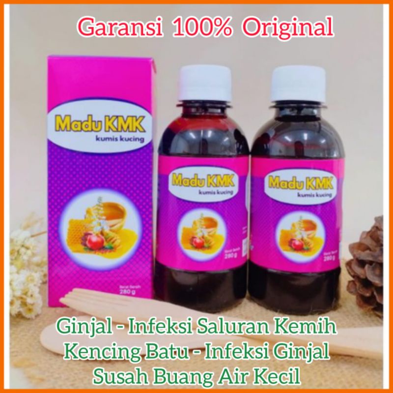 Madu Kmk Asli Original - Madu Kumis Kucing Herbal - Obat Batu Ginjal - Obat Infeksi Saluran Kemih - 